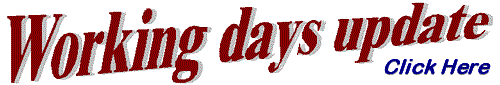 Working Days update